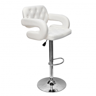 Bentley Bar Stool, White