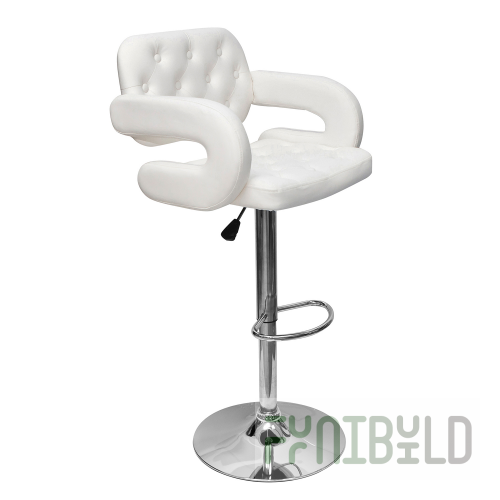 Bentley Bar Stool, White