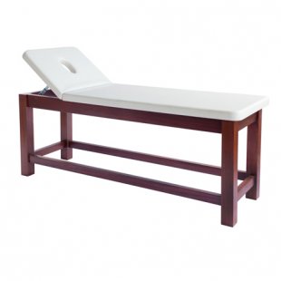 Wooden massage couch with lifting head section SPA WC02