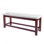 Wooden massage couch with lifting head section SPA WC02