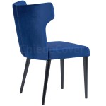 Half armchair Augusta blue