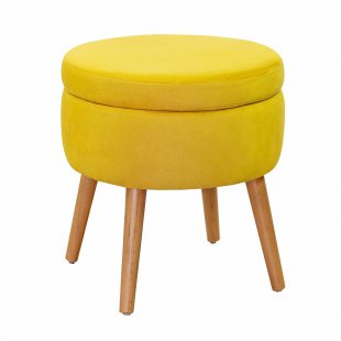 Pouf Ottis, yellow