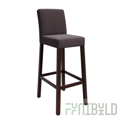 Bar stool 01, grey