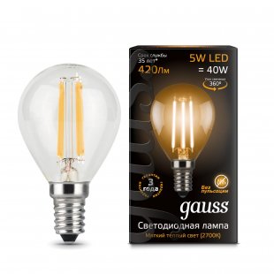 Lamp (LED) LED Gauss 5W 2700K
