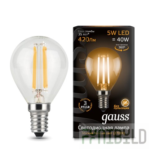 Lamp (LED) LED Gauss 5W 2700K