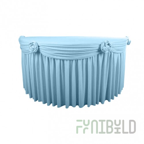Banquet skirt 04, blue