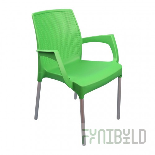 Provence green armchair