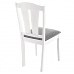 Dining set Mali white-gray