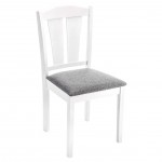 Dining set Mali white-gray