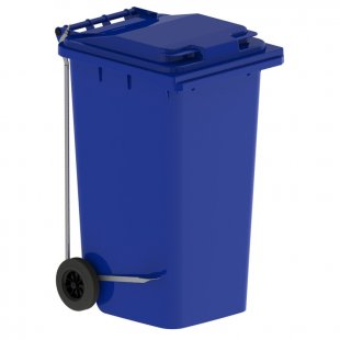 Waste container 240 liters, with pedal
