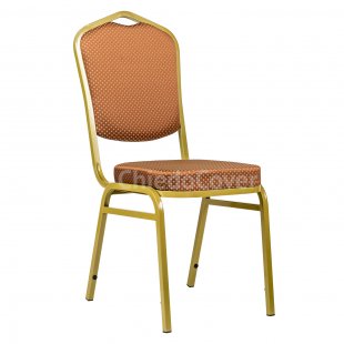 Chair Hit 20mm - gold, brown crown