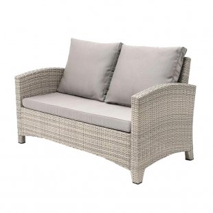 Wicker sofa Kilogs, Latte