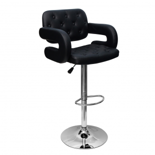 Bentley Bar Stool, Black