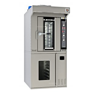 Bassanina FR MINI E46.10 rotary oven with proofing cabinet FR MINI E46.PR