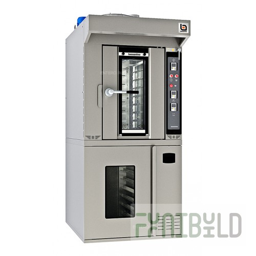 Bassanina FR MINI E46.10 rotary oven with proofing cabinet FR MINI E46.PR