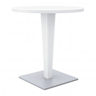 Plastic wicker table Riva
