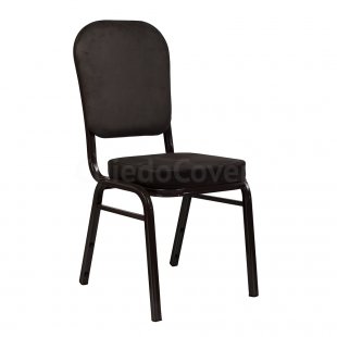 Chair Body 25mm - walnut, velor