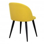 Solar chair, yellow, metal legs Solar chair, yellow, metal legs