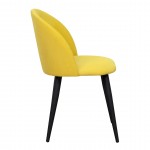 Solar chair, yellow, metal legs Solar chair, yellow, metal legs