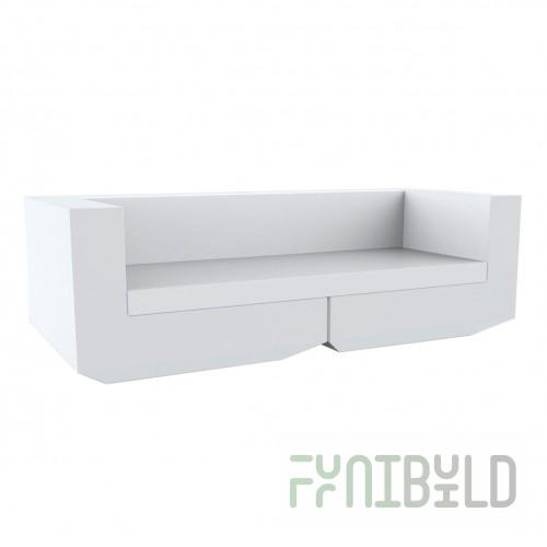 Plastic sofa Vela Basic