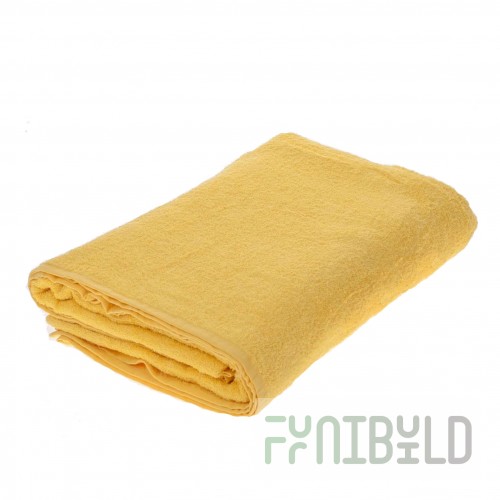 Yellow terry sheet