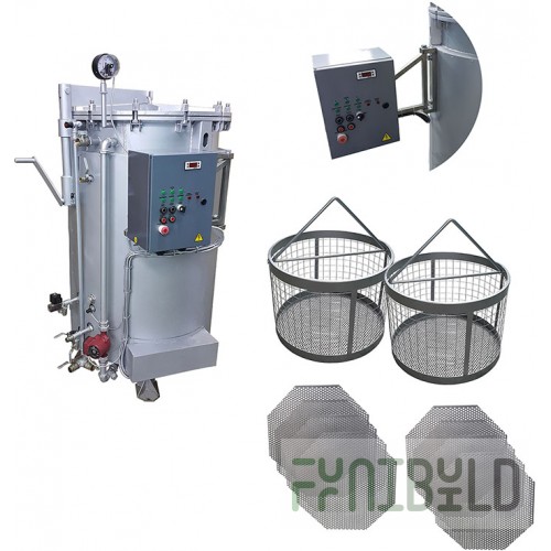 Autoclave (for canning, industrial, vertical, electric) IPKS-128-500