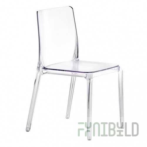 Chair Blitz Transparent, plastic