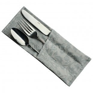 Envelope for 3 devices Zhuravinka, gray flower