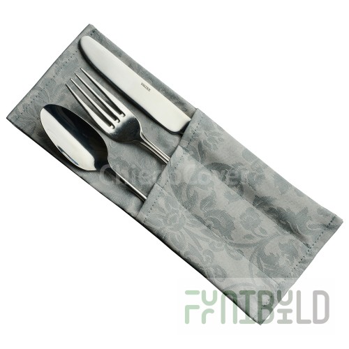 Envelope for 3 devices Zhuravinka, gray flower