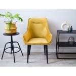 Chair Mars, microfiber color mustard Chair Mars, microfiber color mustard