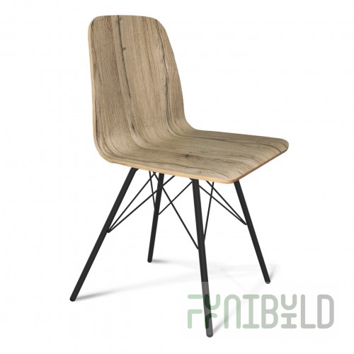 Chair Decatur oak kera