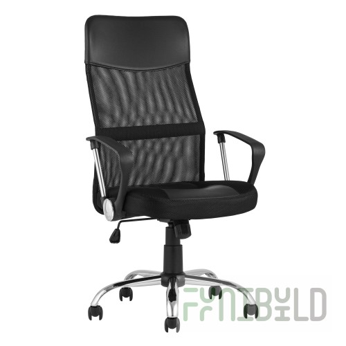 TopChairs Benefit Office Chair, Black