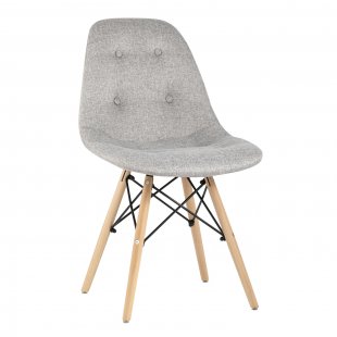 Chair DSW SOFT matting light gray