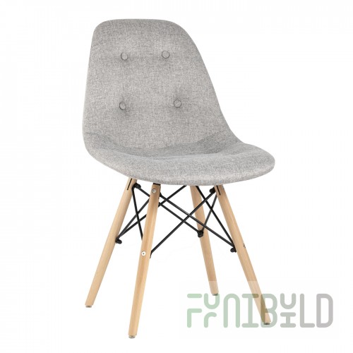 Chair DSW SOFT matting light gray