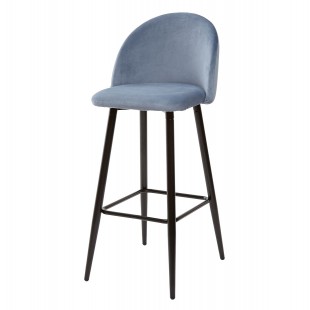 Bar stool MALIBU powder blue