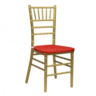 Cushion 01 for Chiavari chair, 2cm, red