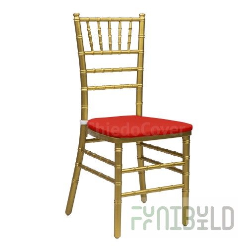 Cushion 01 for Chiavari chair, 2cm, red