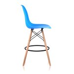 Eames Bar Stool DSW Bright Blue