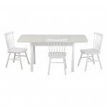 Dining set, Boston table, Tucker chairs, white