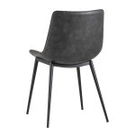 Chair Texas eco-leather, gray