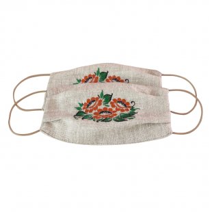 Protective masks, flax