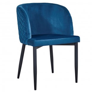 Chair Oscar velvet blue-green