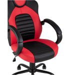 Gaming chair TopChairs Racer Midi black and red Gaming chair TopChairs Racer Midi black and red