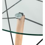 Round table EAMES DSW D80, glass
