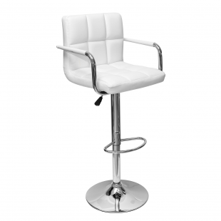 Bar stool Malawi white