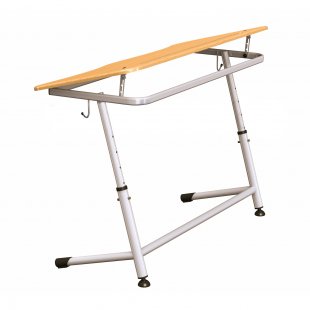 Desk with tilt angle of the tabletop K2
