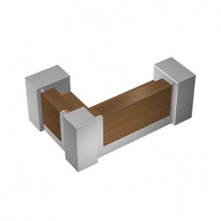 Reception desk Profiquadro corner with 2 pedestals, right