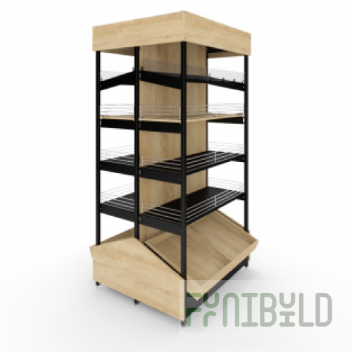 ALCOHOL DISPLAY RACK