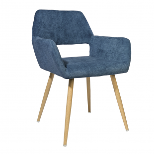 Cromwell chair, blue
