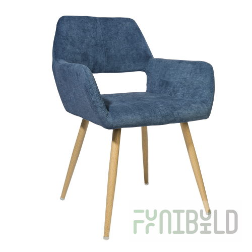 Cromwell chair, blue